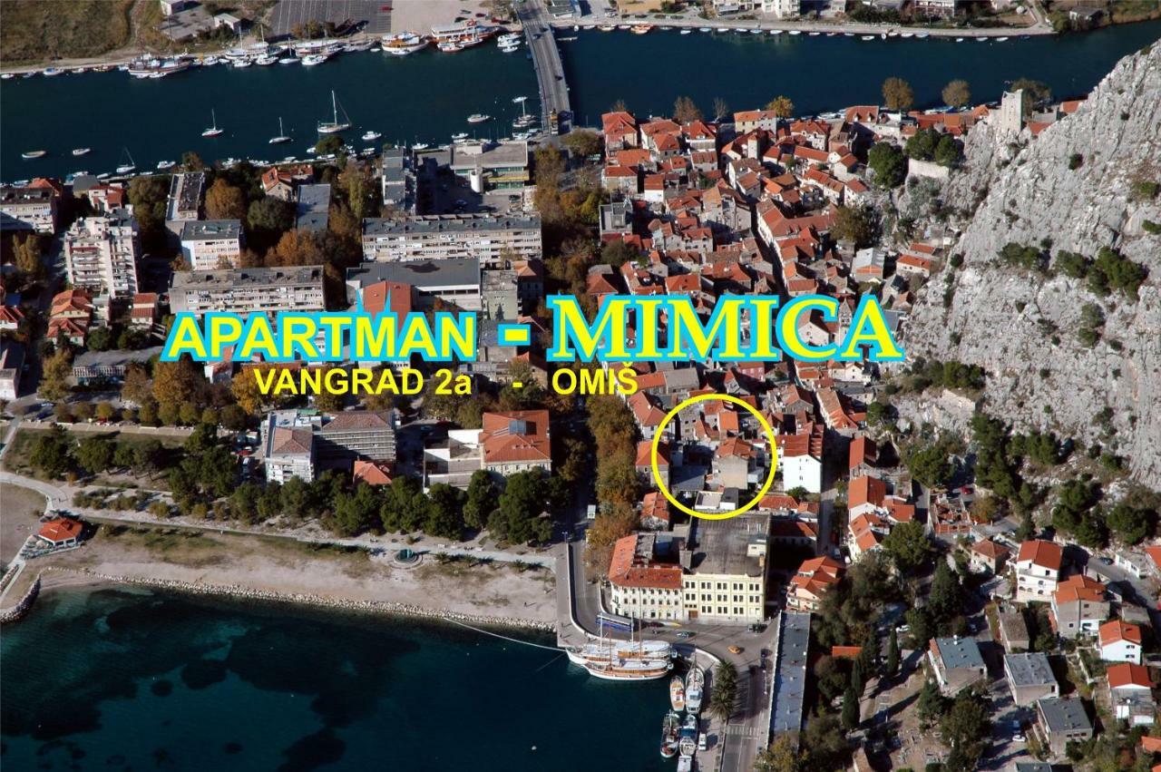 Apartment Mimica-Croatia , Omis , Center מראה חיצוני תמונה